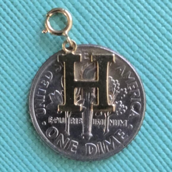 Detachable letter pendant - Letter H - Picture 11 of 14
